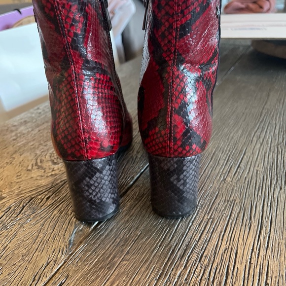 Zadig and Voltaire boots red and black in size 38 - Picture 4 of 6